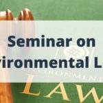 Seminar on Environmental Law