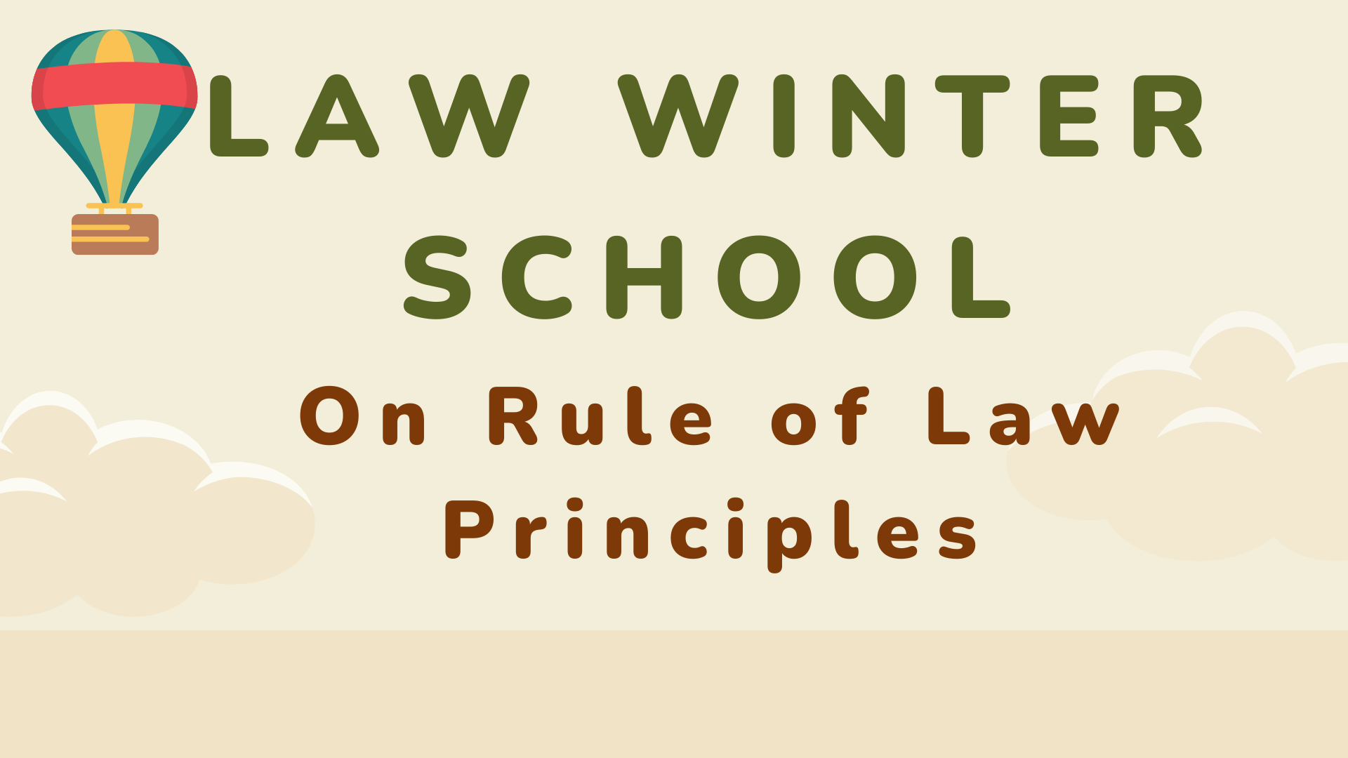 Law Winter School