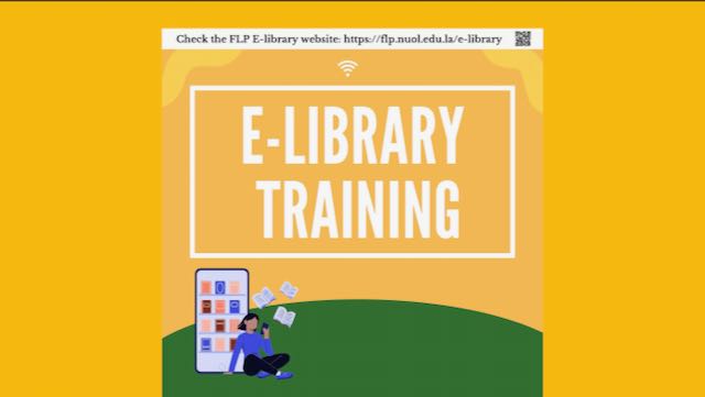 E-library training