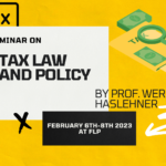 Tax Law and Policy