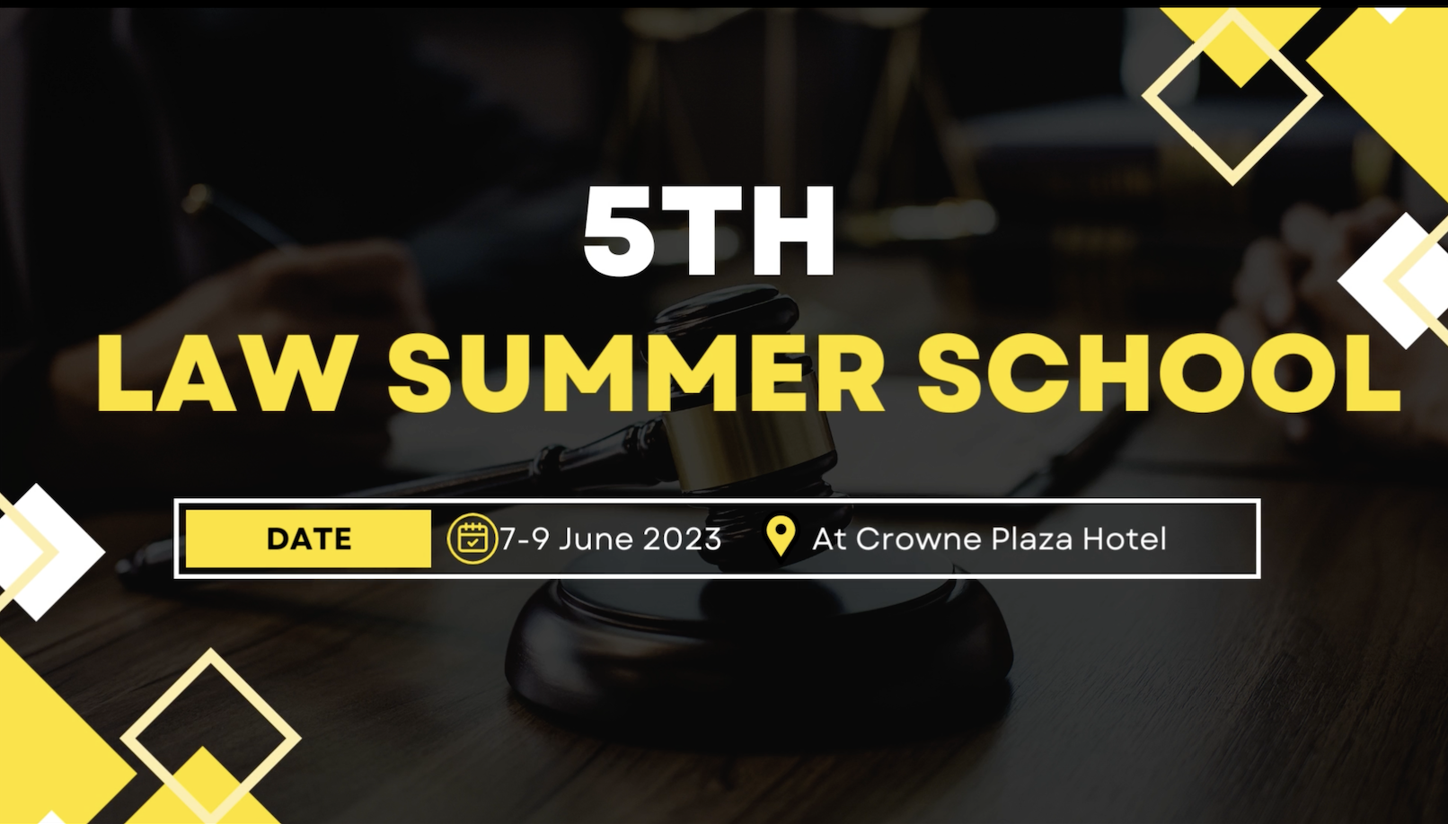 The 5th Law Summer School